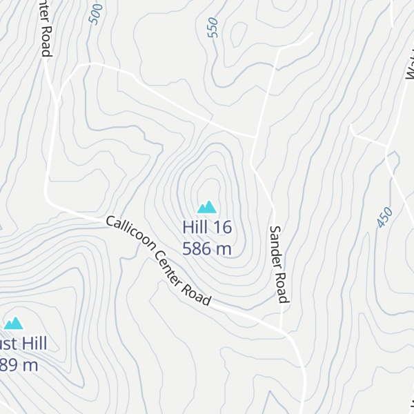 Map of Hill 16