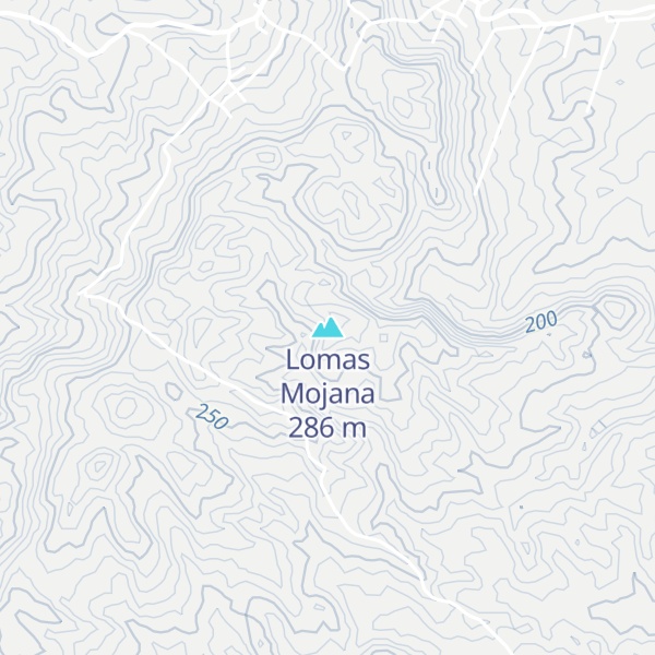 Map of Lomas Mojana