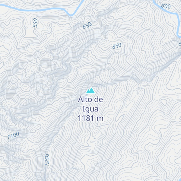 Map of Alto de Igua