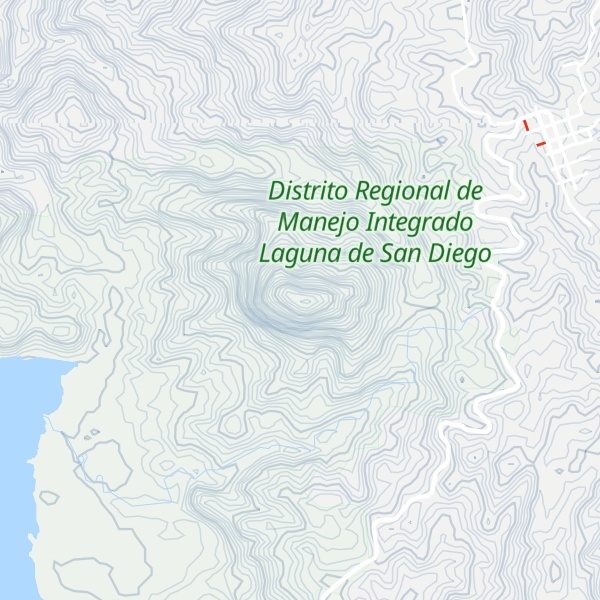 Map of Morro San Diego