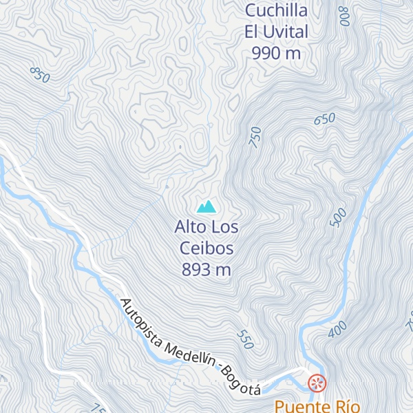 Map of Alto Los Ceibos