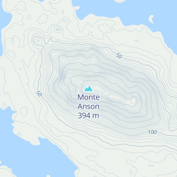 Map of Monte Anson