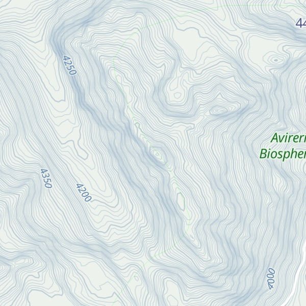 Map of Cerro Callahuata
