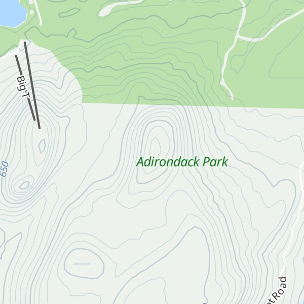 Map of Little Moose Mountain