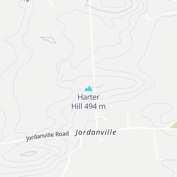 Map of Harter Hill