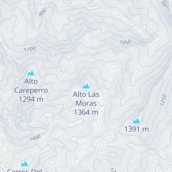 Map of Alto Las Moras