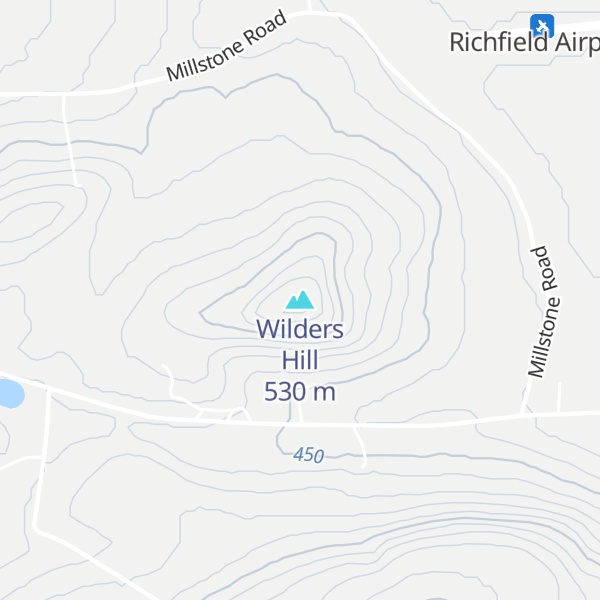Map of Wilders Hill