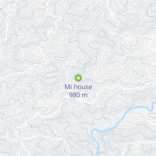Map of Cabaña Home