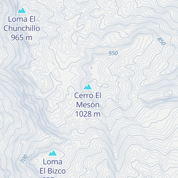Map of Alto Los Alpes