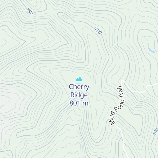 Map of Cherry Ridge