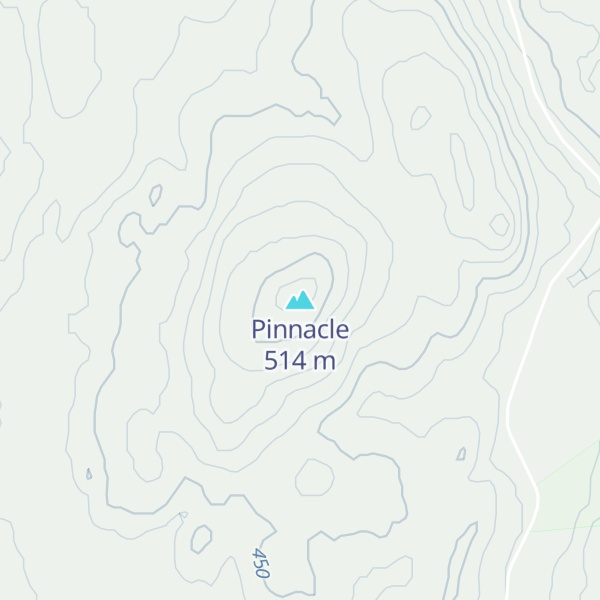 Map of Pinnacle