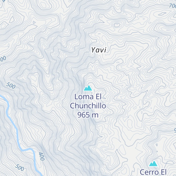 Map of Loma El Chunchillo