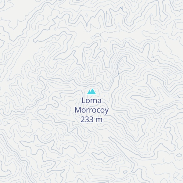 Map of Loma Morrocoy