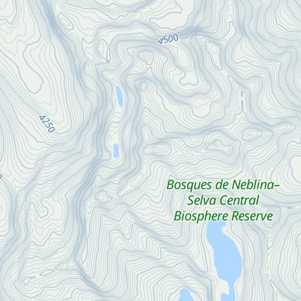 Map of Cerro Verdecocha