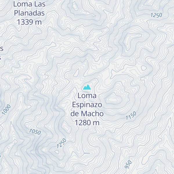 Map of Loma Espinazo de Macho