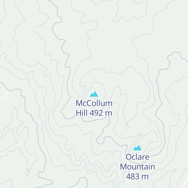Map of McCollum Hill