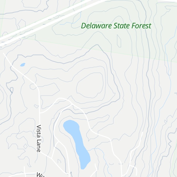 Map of Cranberry Ridge