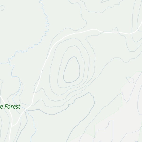 Map of Little Bald Hill