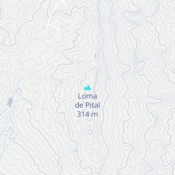 Map of Loma de Pital
