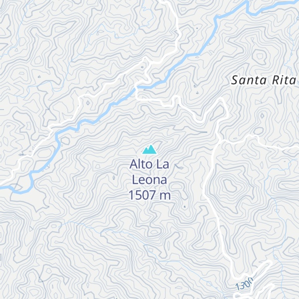 Map of Alto La Leona