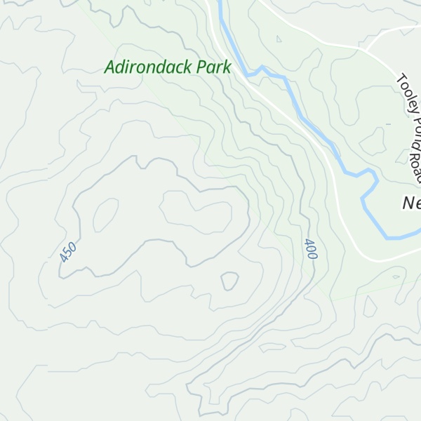 Map of Bend Hill