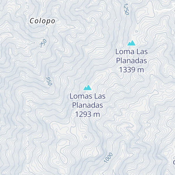 Map of Lomas Las Planadas