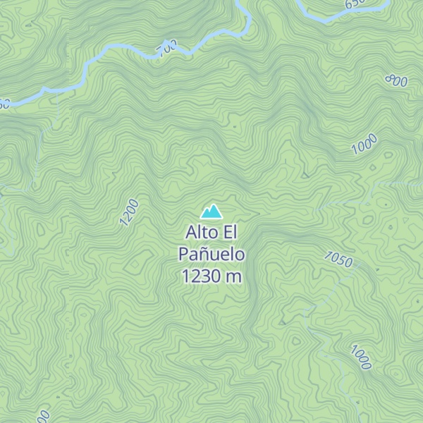 Map of Alto El Pañuelo