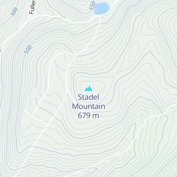 Map of Stadel Mountain