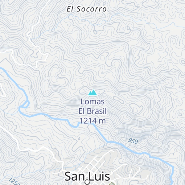 Map of Lomas El Brasil