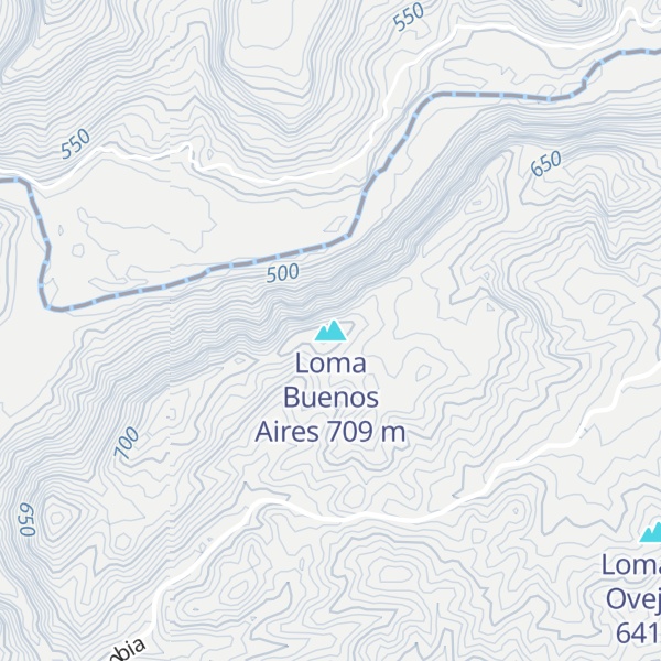 Map of Loma Buenos Aires