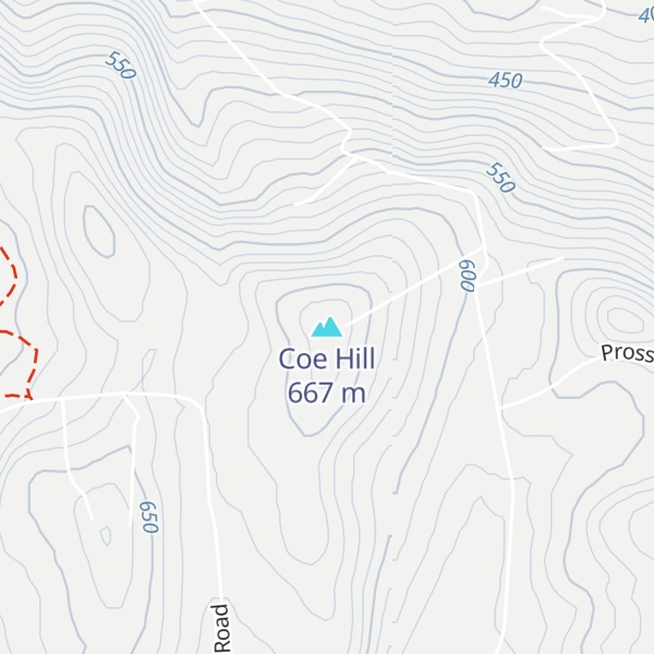 Map of Coe Hill