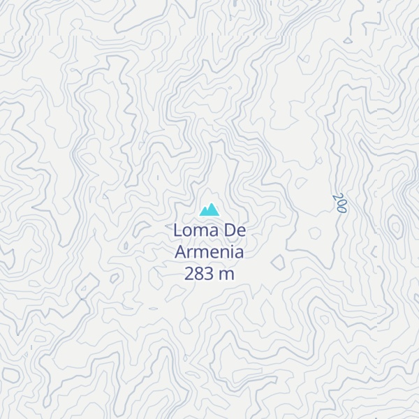Map of Loma De Armenia
