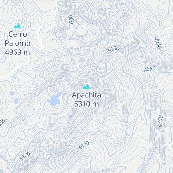 Map of Apachita