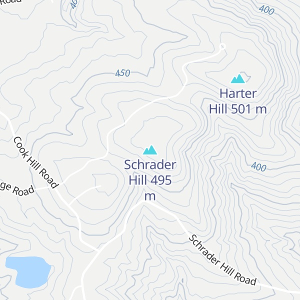 Map of Schrader Hill