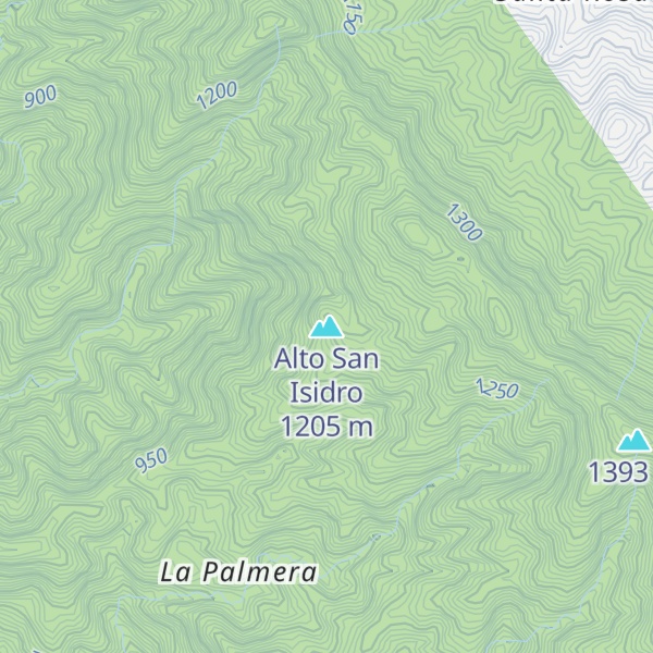 Map of Alto San Isidro