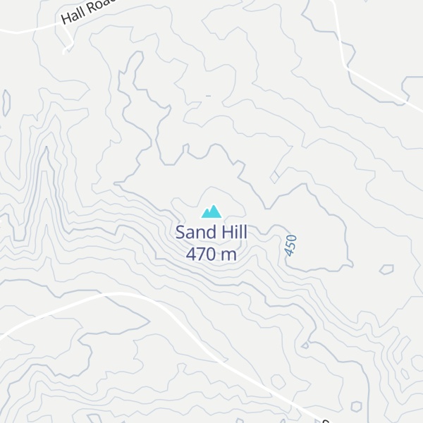 Map of Sand Hill