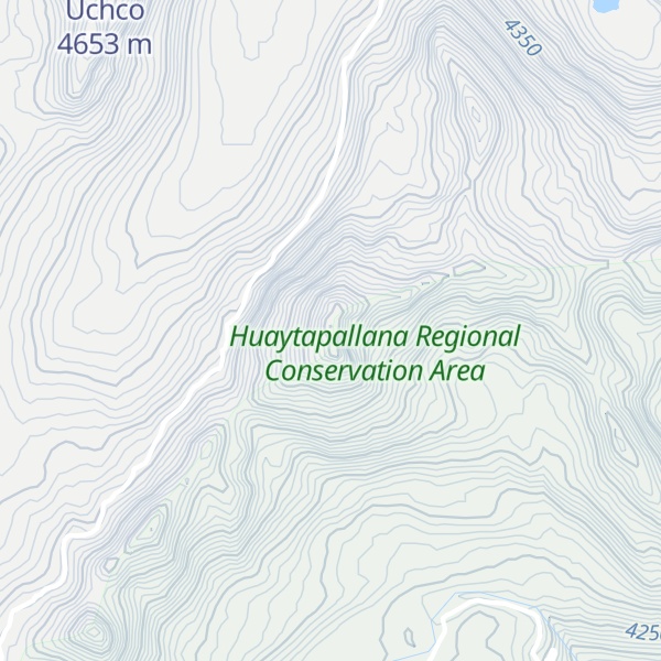 Map of Cerro Yatan