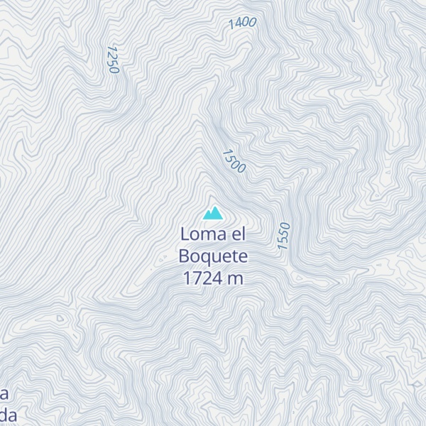 Map of Loma el Boquete
