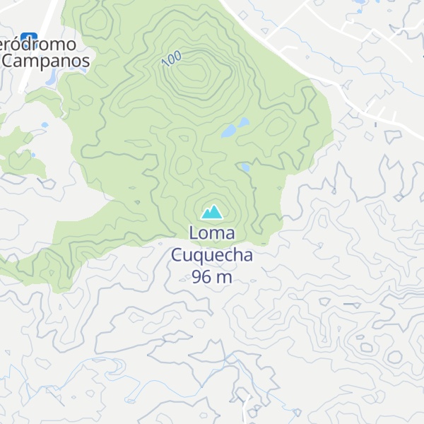 Map of Loma Cuquecha