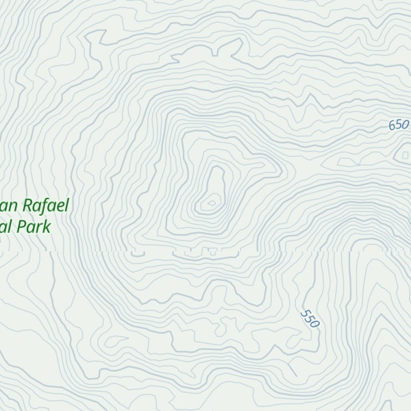 Map of Cerro Oscuro