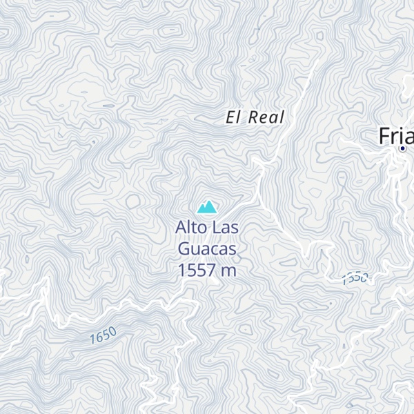 Map of Alto Las Guacas