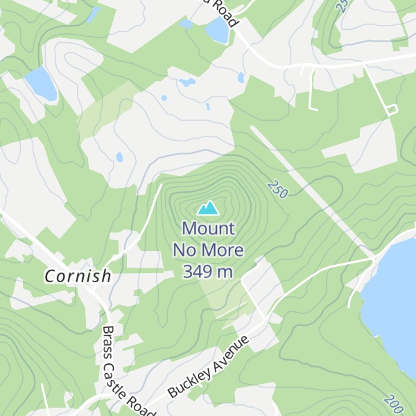 Map of Mount No More