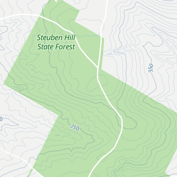 Map of Hasenclever Hill