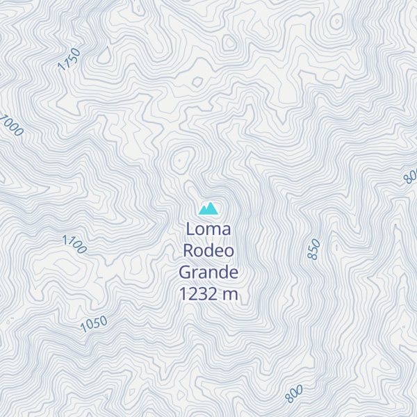 Map of Loma Rodeo Grande