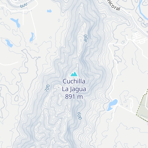 Map of Cuchilla La Jagua