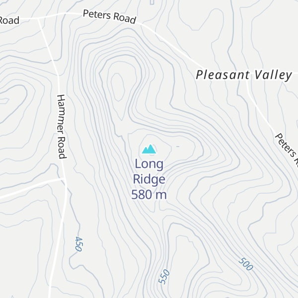 Map of Long Ridge