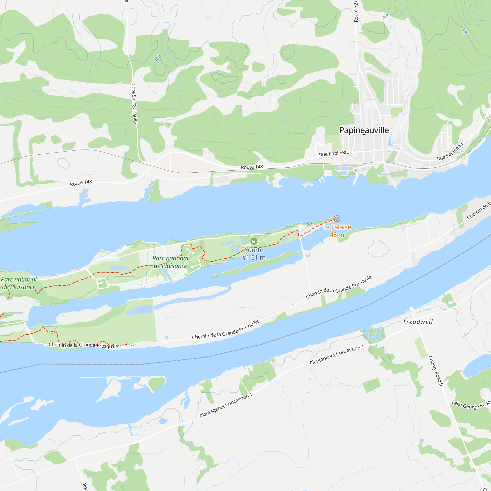 Yourte #3 map
