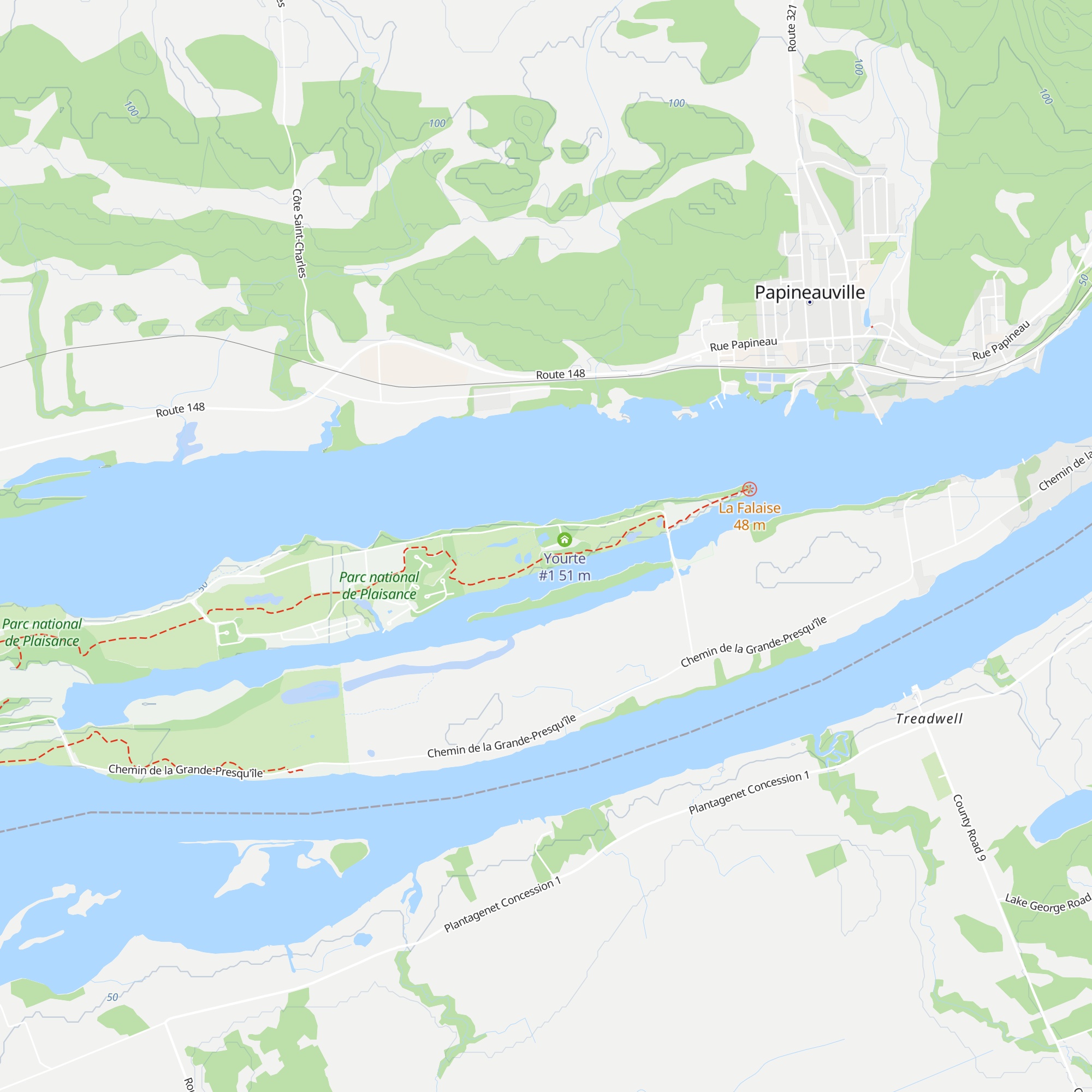 Yourte #2 map