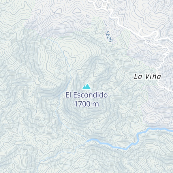 Map of El Escondido