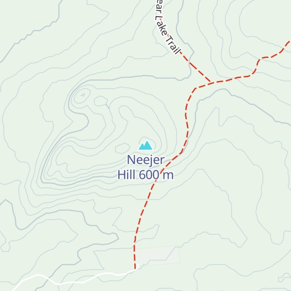 Map of Neejer Hill